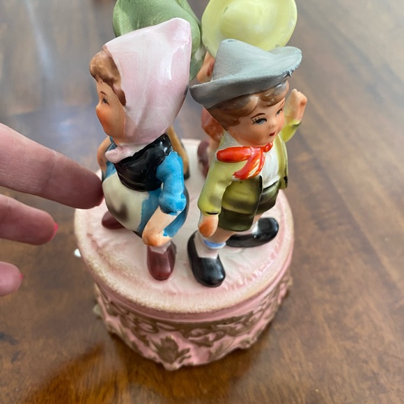 2-VINTAGE MUSIC BOX 4 YOUNG CHILDREN, PRICE IMPORT JAPAN PLAYS  "LONDON BRIDGES" - Picture 6 of 13